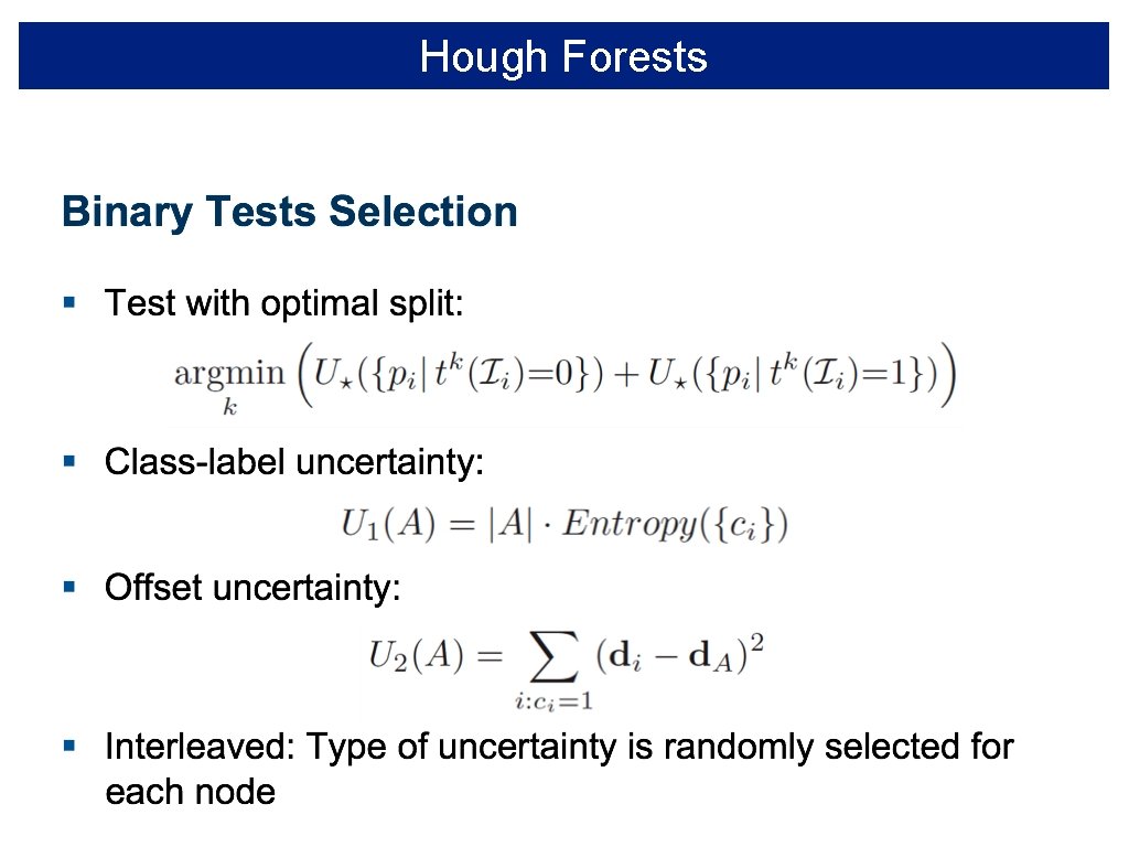 Hough Forests 