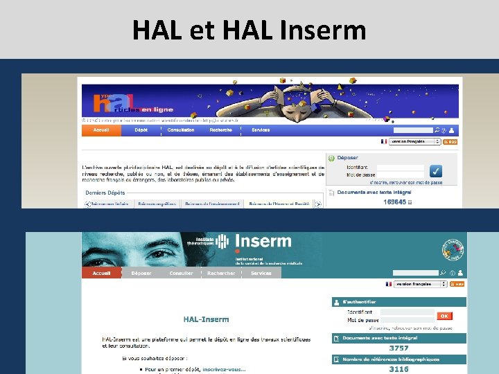 HAL et HAL Inserm 