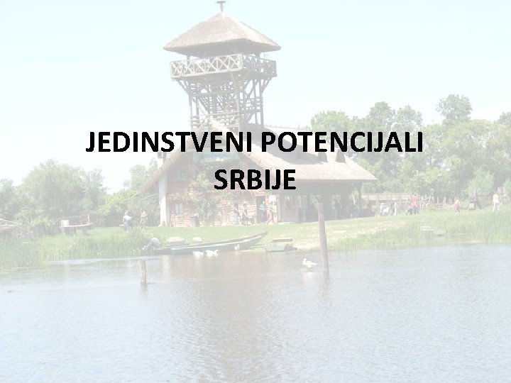 JEDINSTVENI POTENCIJALI SRBIJE 