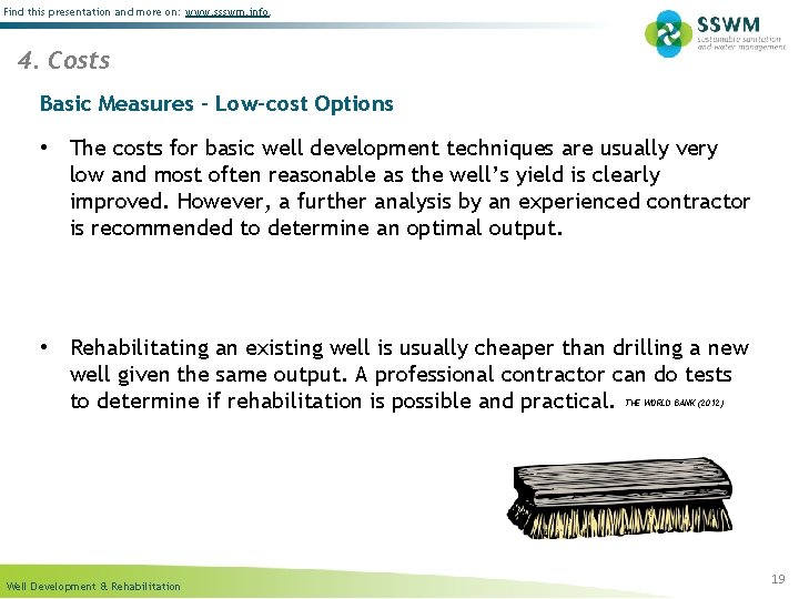 Find this presentation and more on: www. ssswm. info. 4. Costs Basic Measures –