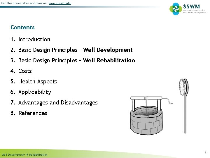 Find this presentation and more on: www. ssswm. info. Contents 1. Introduction 2. Basic