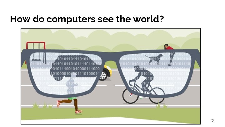 How do computers see the world? 2 