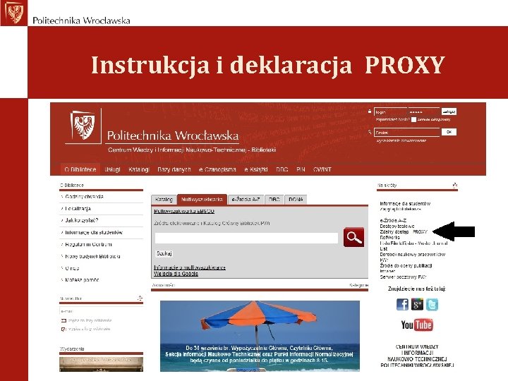 Instrukcja i deklaracja PROXY 