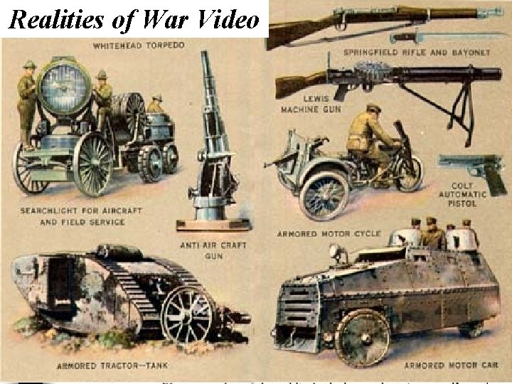 Realities of War Video 