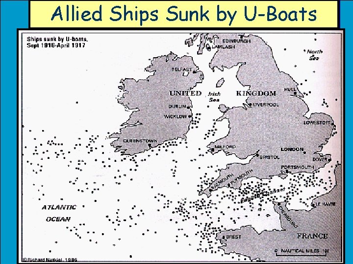 Allied Ships Sunk by U-Boats 