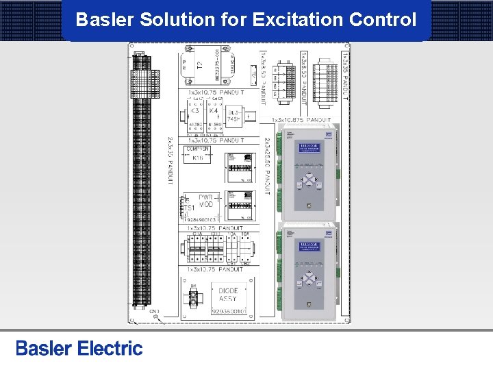 Basler Solution for Excitation Control 