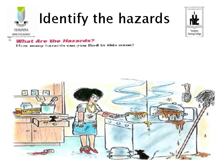 Identify the hazards 