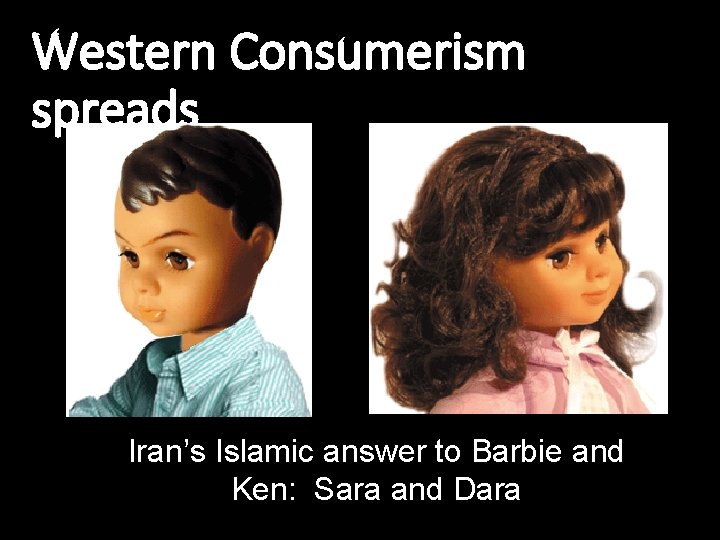 Western Consumerism spreads Iran’s Islamic answer to Barbie and Ken: Sara and Dara 