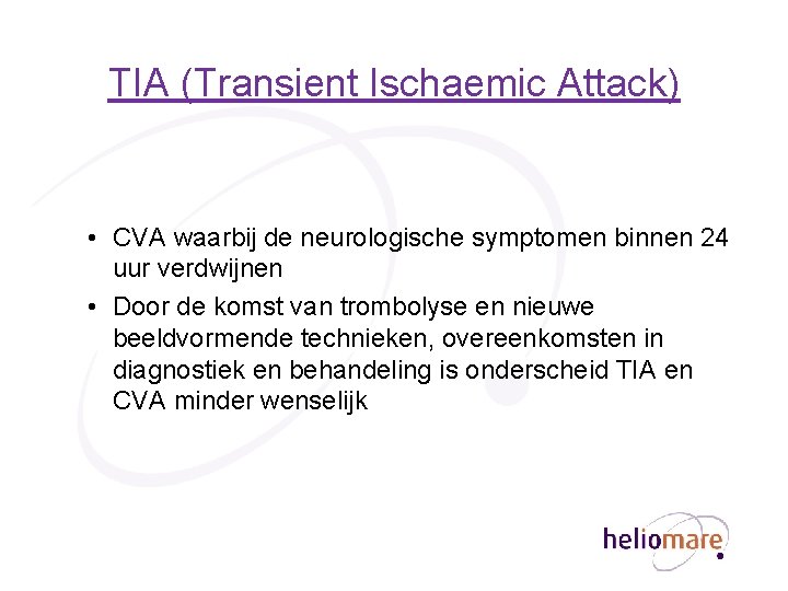 DE ONZICHTBARE GEVOLGEN VAN HERSENLETSEL Mechteld Dijkman Klinisch
