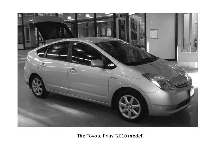 The Toyota Prius (2010 model) 