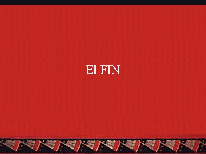 El FIN 