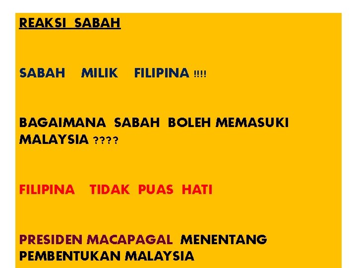 REAKSI SABAH MILIK FILIPINA !!!! BAGAIMANA SABAH BOLEH MEMASUKI MALAYSIA ? ? FILIPINA TIDAK