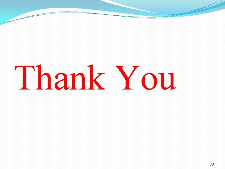 Thank You 33 