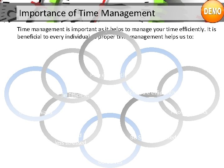 Importance of Time Management Time management is important as it helps to manage your