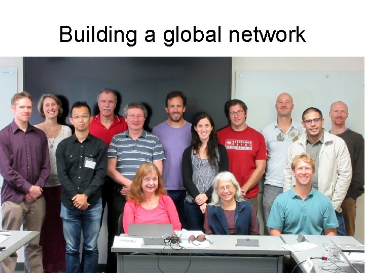 Building a global network 