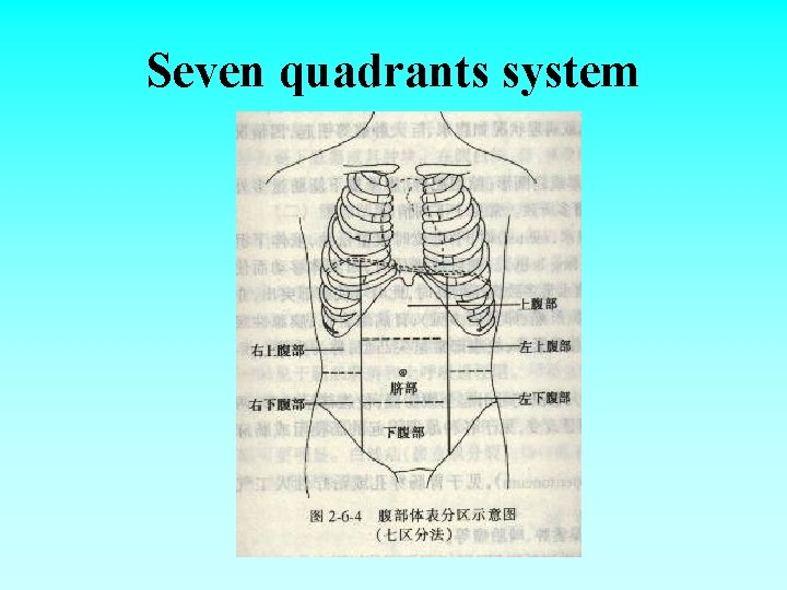 Seven quadrants system 