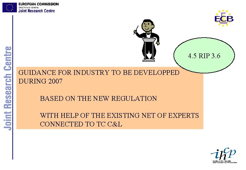 4. 5 RIP 3. 6 GUIDANCE FOR INDUSTRY TO BE DEVELOPPED DURING 2007 BASED