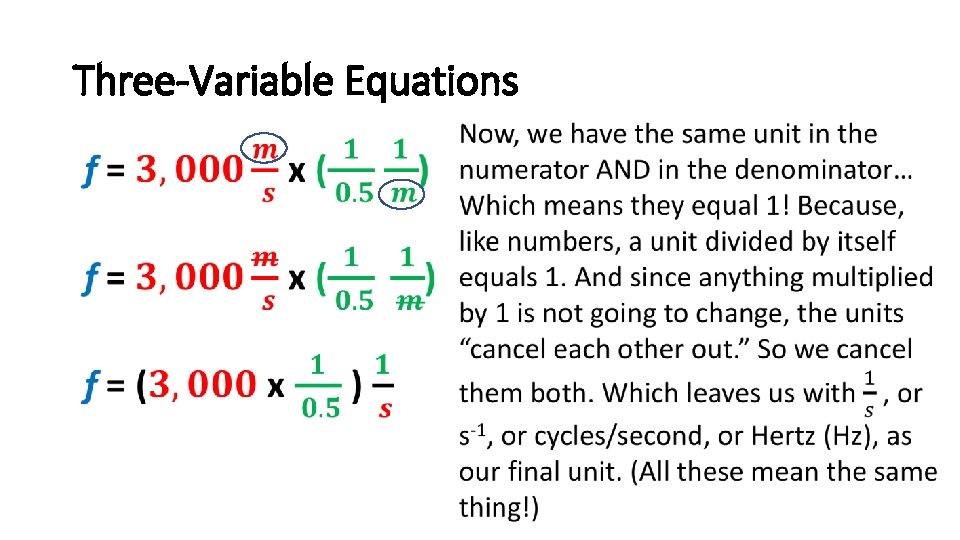 Three-Variable Equations • 