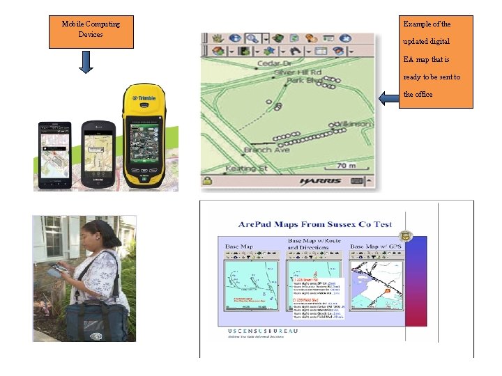 Mobile Computing Devices Example of the updated digital EA map that is ready to