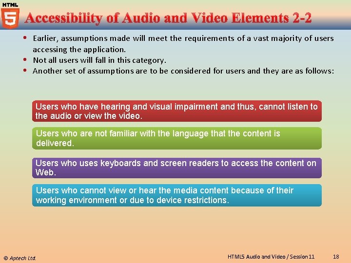  Earlier, assumptions made will meet the requirements of a vast majority of users