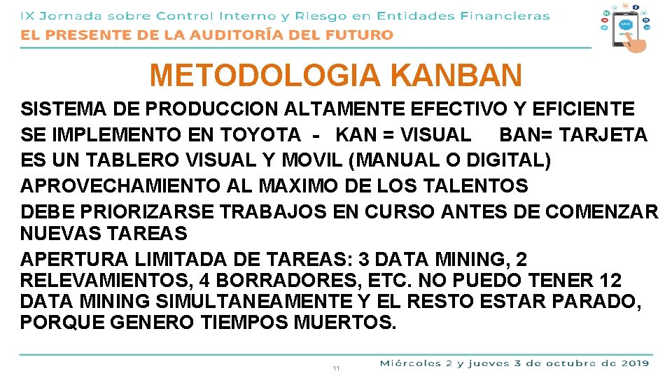 METODOLOGIA KANBAN SISTEMA DE PRODUCCION ALTAMENTE EFECTIVO Y EFICIENTE SE IMPLEMENTO EN TOYOTA -