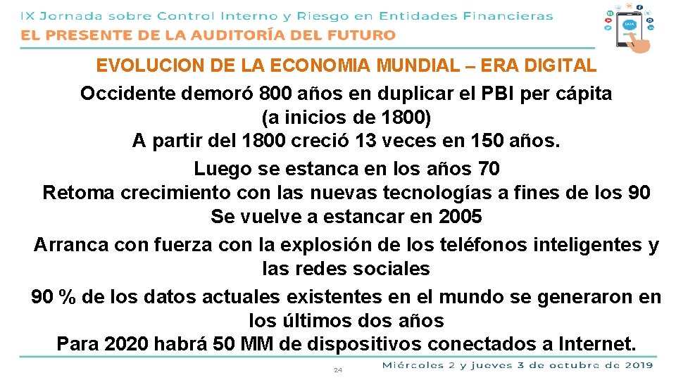 PRESENTE YDE FUTURO DE LOS NEGOCIOS LA DIGITAL ERA EVOLUCION LA ECONOMIA MUNDIALY–DE ERA