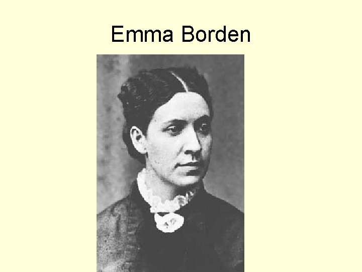 Emma Borden 