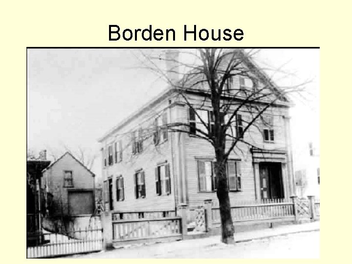 Borden House 