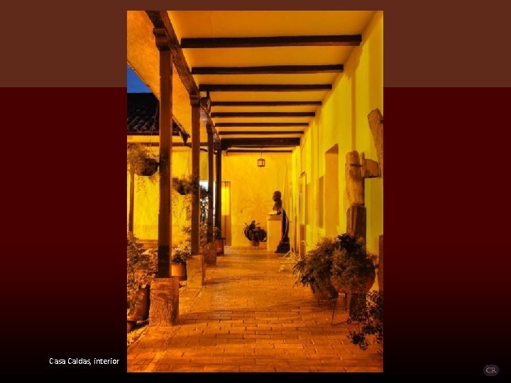 Casa Caldas, interior 