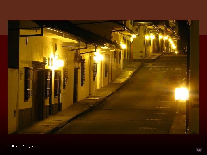 Calles de Popayán 