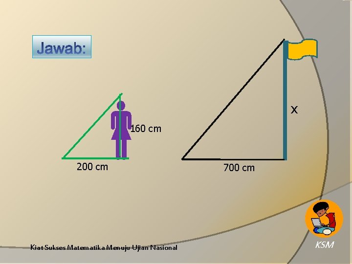  x 160 cm 200 cm Kiat Sukses Matematika Menuju Ujian Nasional 700 cm