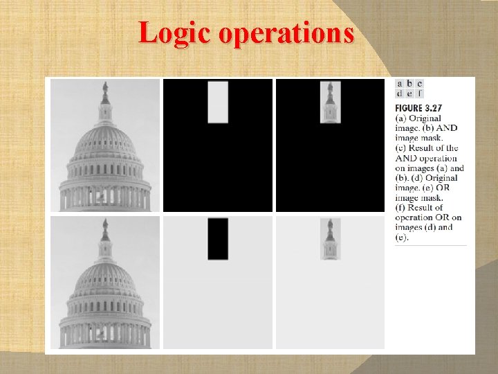 Logic operations 