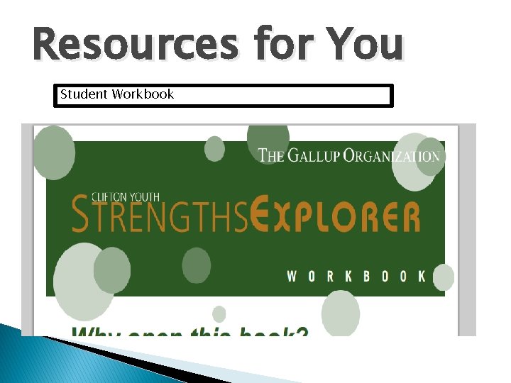 Resources for You Student Workbook 