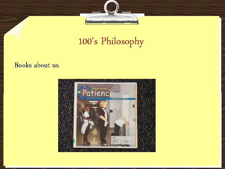 100’s Philosophy Books about us. 