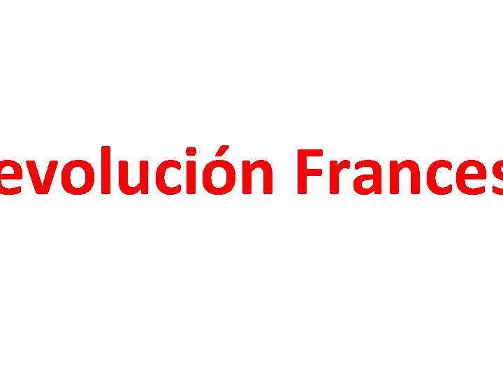 evolución Frances 