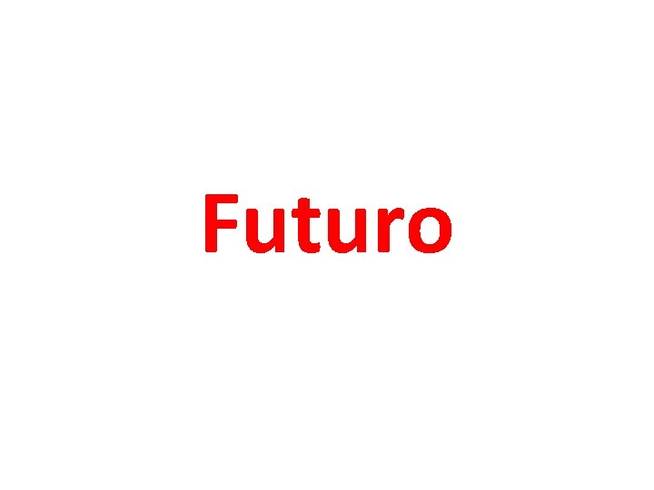 Futuro 