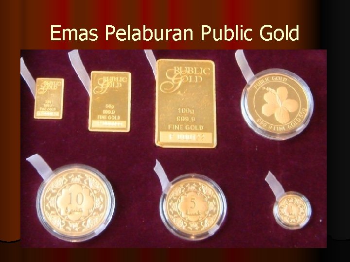 Emas Pelaburan Public Gold 