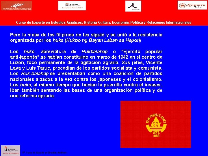 Curso de Experto en Estudios Asiáticos: Historia Cultura, Economía, Política y Relaciones Internacionales Pero