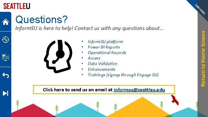 fo In Inform. SU is here to help! Contact us with any questions about…