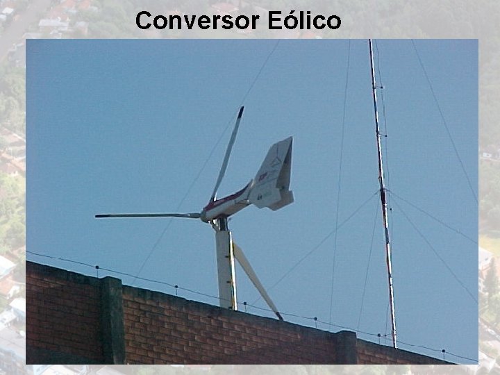 Conversor Eólico Pesquisa Aplicada 