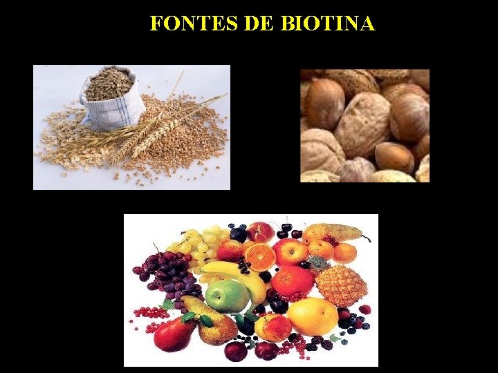 FONTES DE BIOTINA 