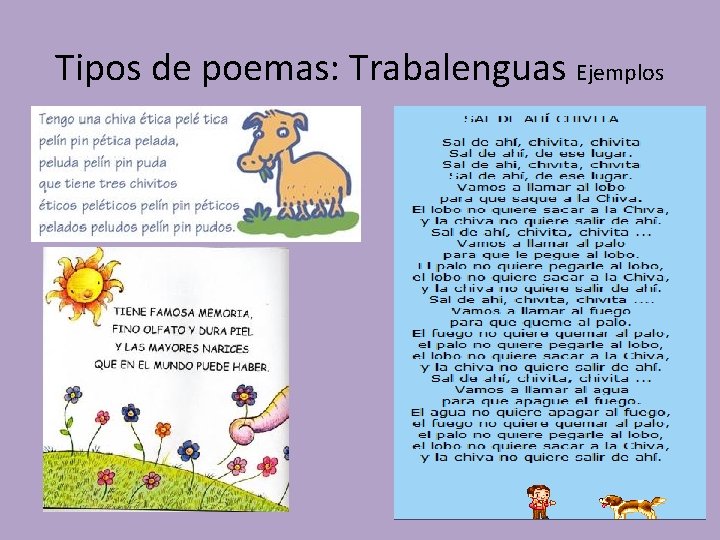 Tipos de poemas: Trabalenguas Ejemplos 