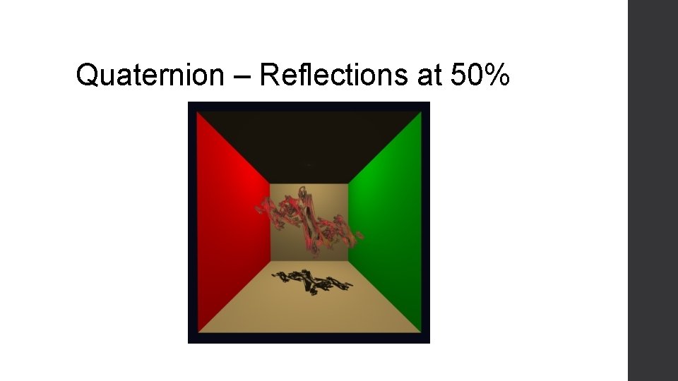 Quaternion – Reflections at 50% 