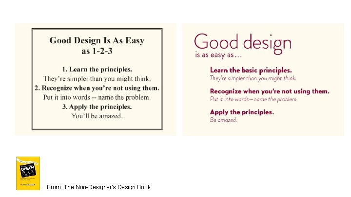 From: The Non-Designer's Design Book 