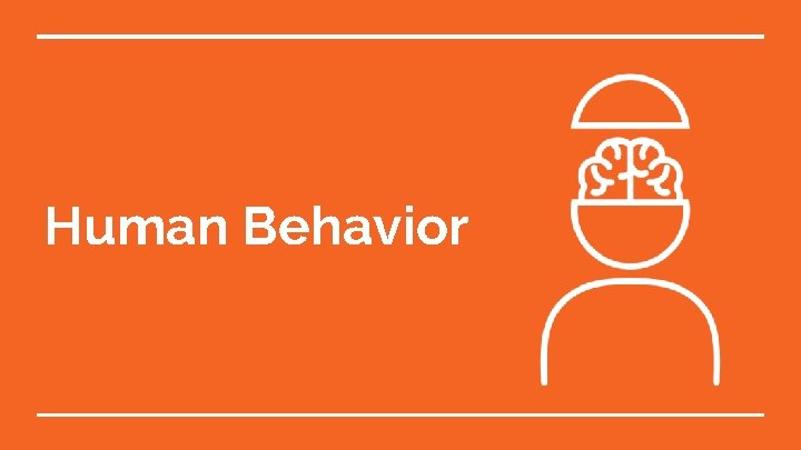 Human Behavior 