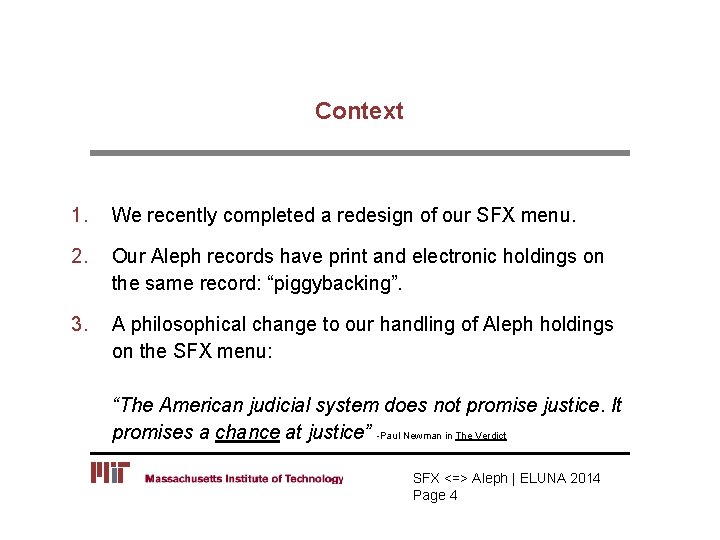 Context 1. We recently completed a redesign of our SFX menu. 2. Our Aleph