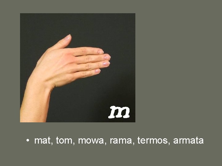  • mat, tom, mowa, rama, termos, armata 