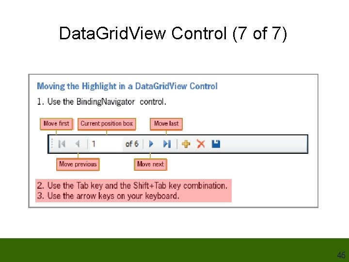 Data. Grid. View Control (7 of 7) 46 Data. Grid. View Control (7 of 7) 46