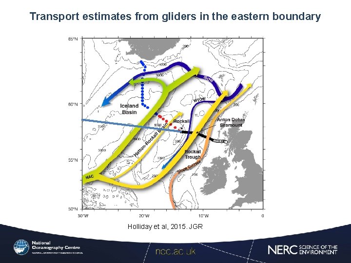 Transport estimates from gliders in the eastern boundary Holliday et al, 2015. JGR 