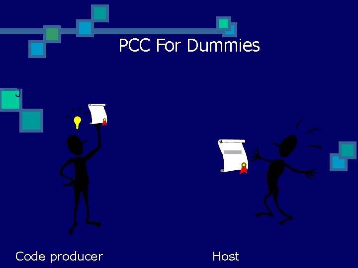 PCC For Dummies Yes! Here’s the proof I got from my certifying Java compiler!
